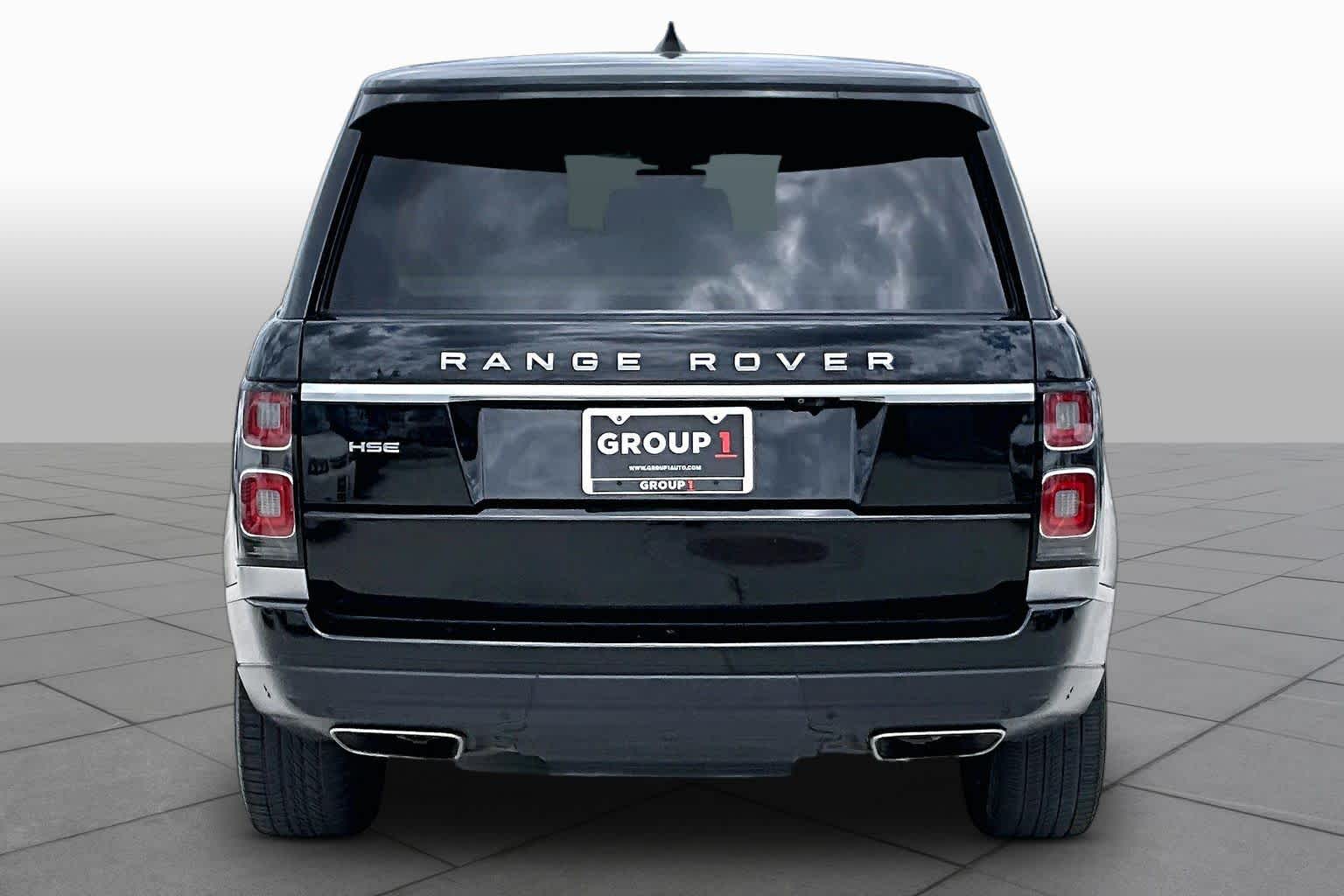 2018 Land Rover Range Rover HSE Santorini Black Metallic at HGreg Houston