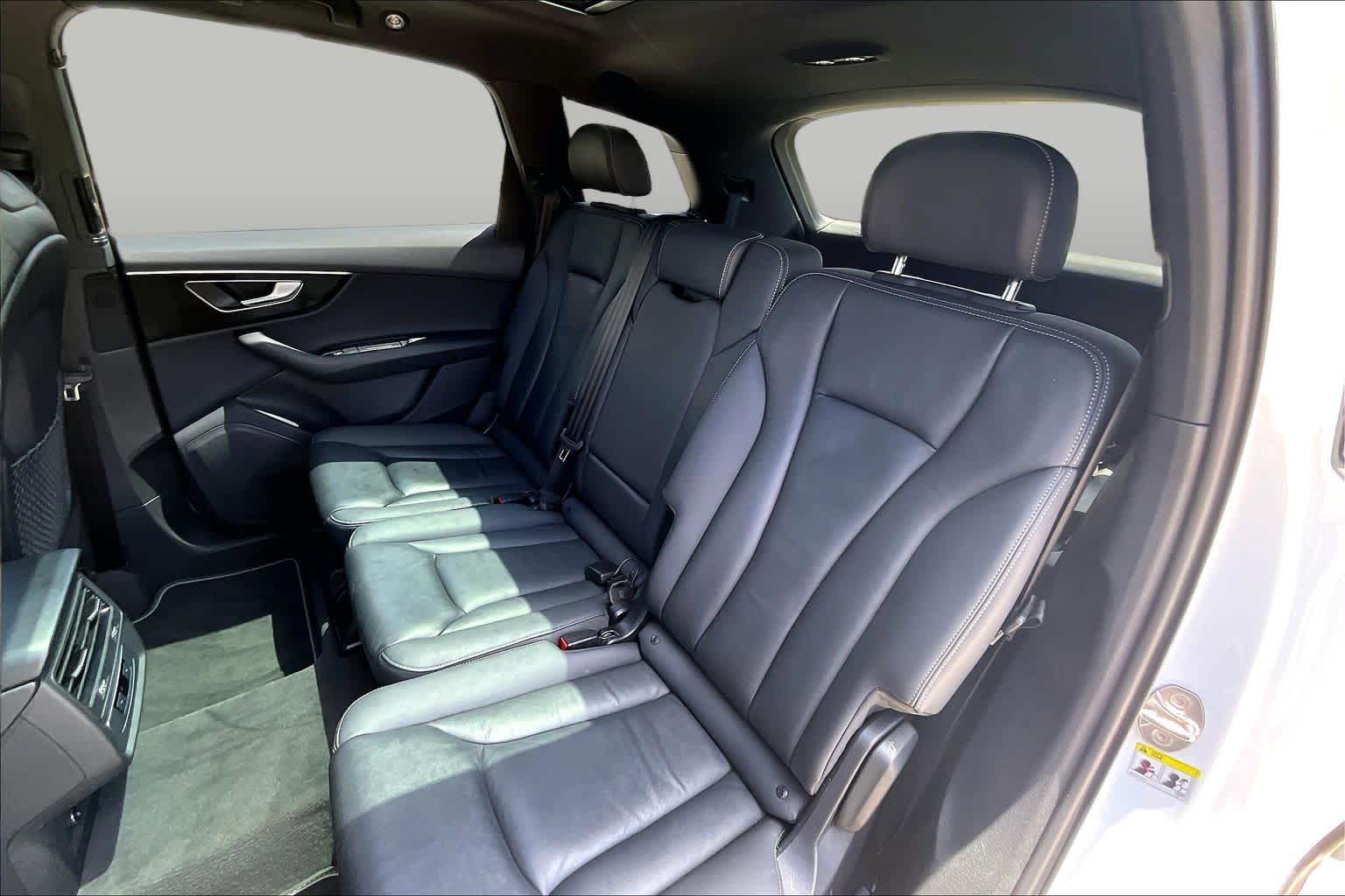 2025 Audi Q7 Premium Glacier White Metallic at Friendly Ford Crosby