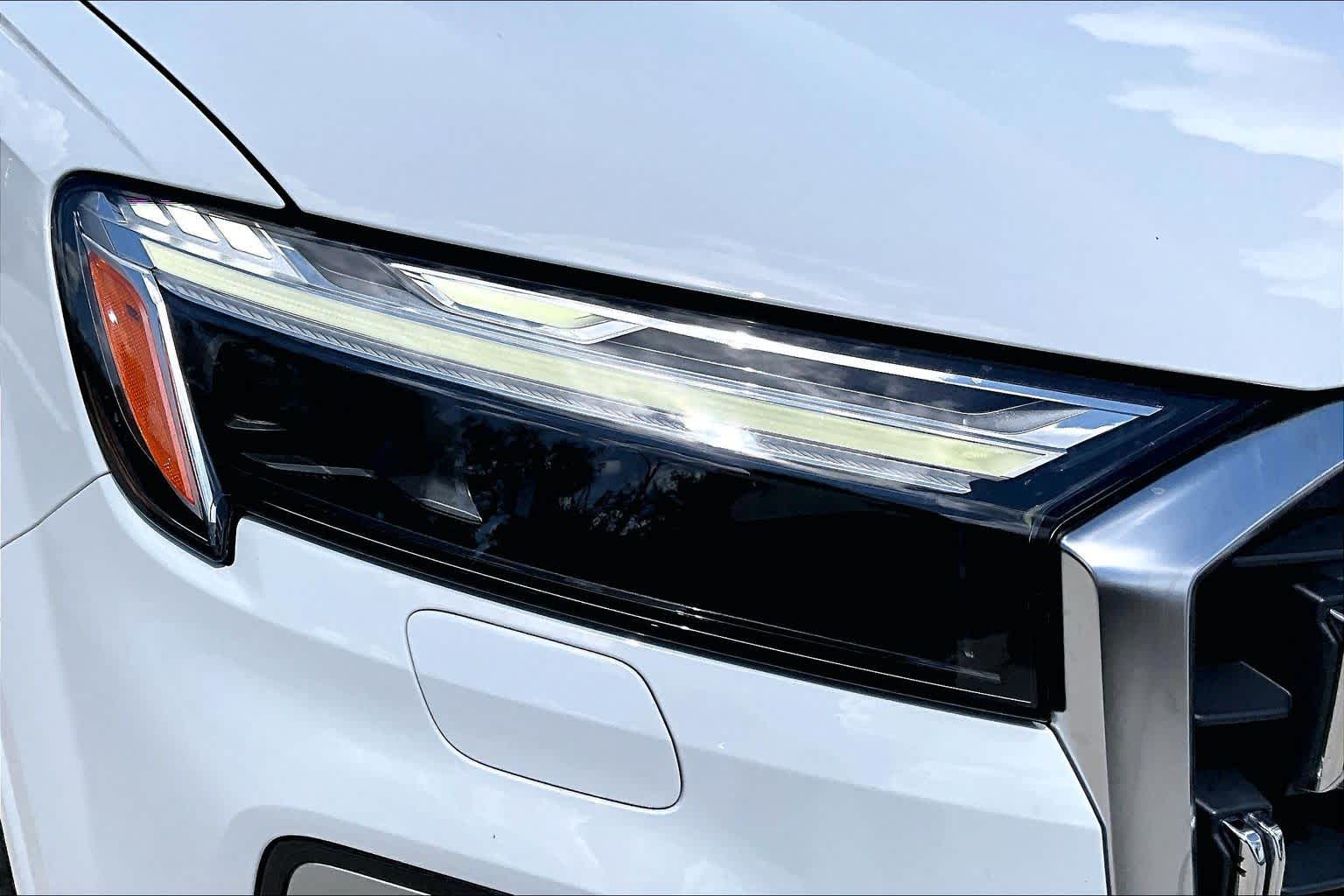 2025 Audi Q7 Premium Glacier White Metallic at Friendly Ford Crosby