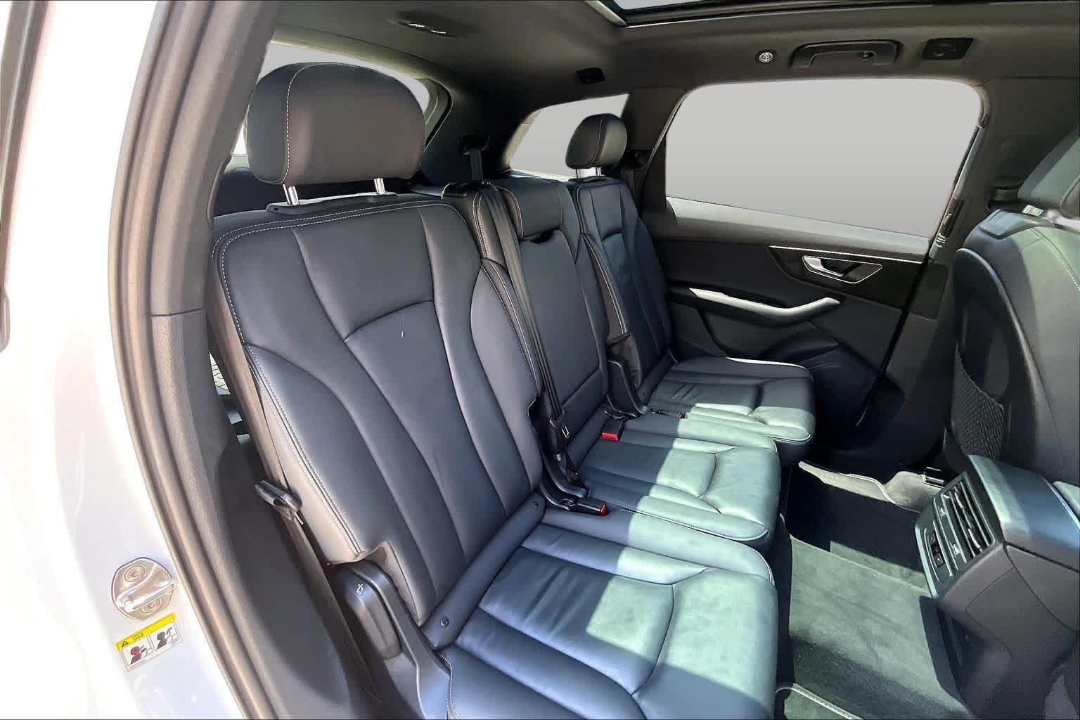 2025 Audi Q7 Premium Glacier White Metallic at Friendly Ford Crosby