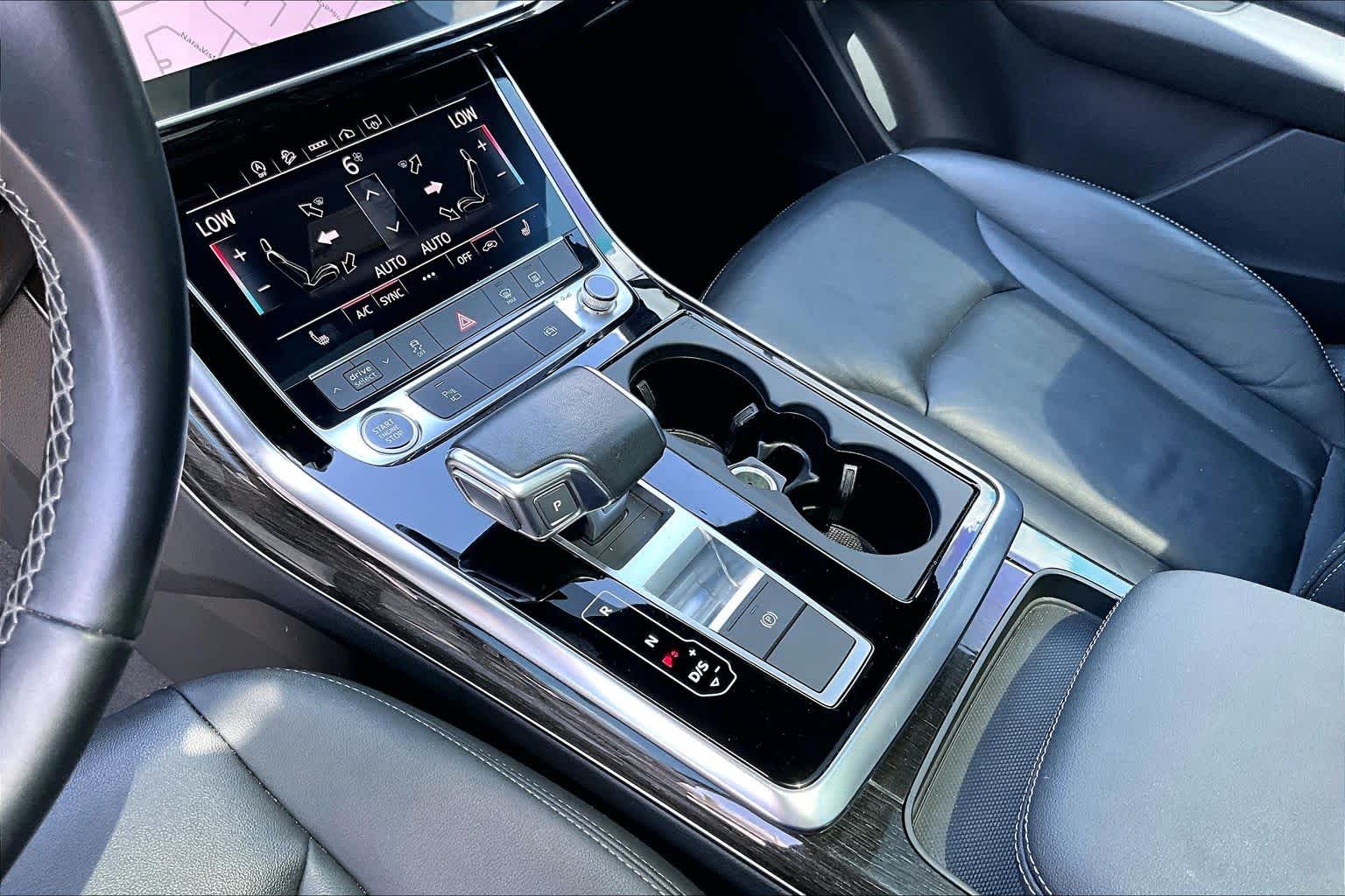 2025 Audi Q7 Premium Glacier White Metallic at Friendly Ford Crosby