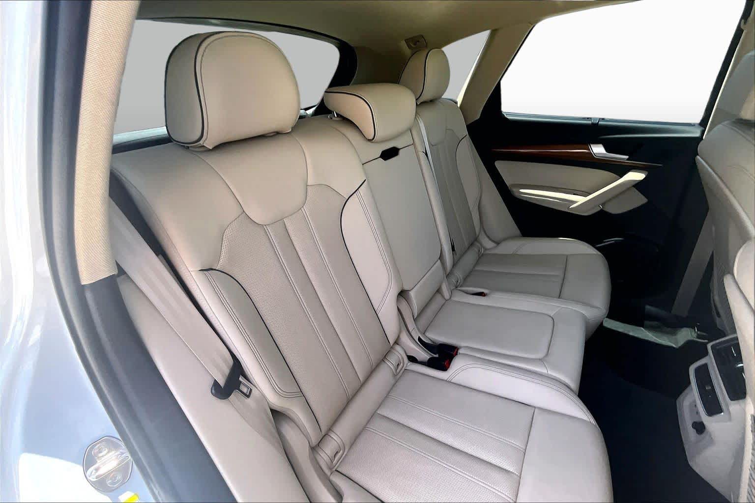 2021 Audi Q5 Premium Plus Glacier White Metallic at Tomball Chrysler Dodge Jeep Ram