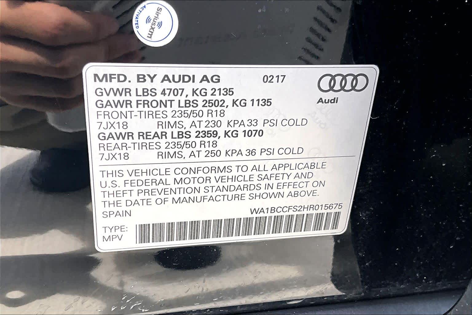 2017 Audi Q3 Premium Brilliant Black at Lexus Southwest Houston