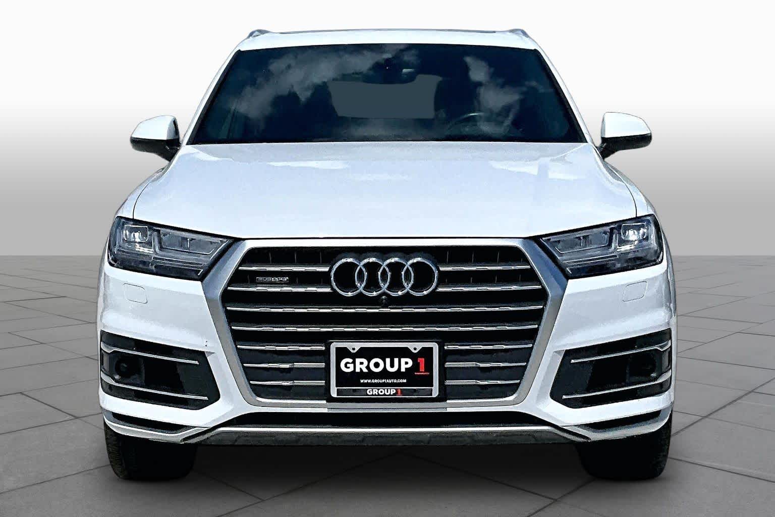 2019 Audi Q7 Prestige Glacier White Metallic at Lexus of Clear Lake