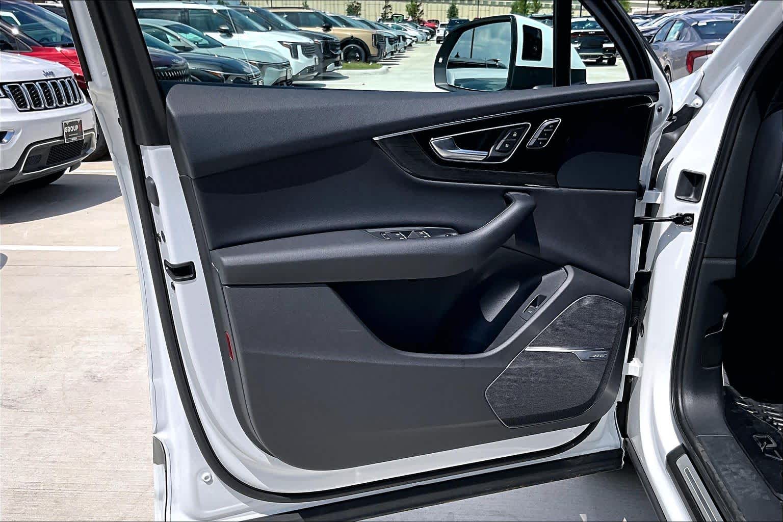 2019 Audi Q7 Prestige Glacier White Metallic at Lexus of Clear Lake