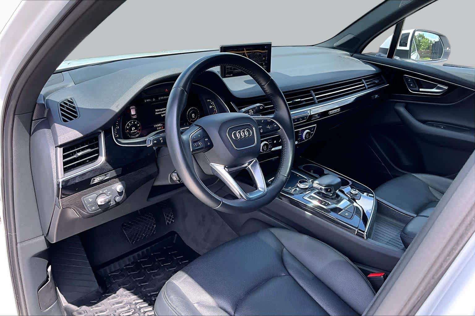 2019 Audi Q7 Prestige Glacier White Metallic at Lexus of Clear Lake