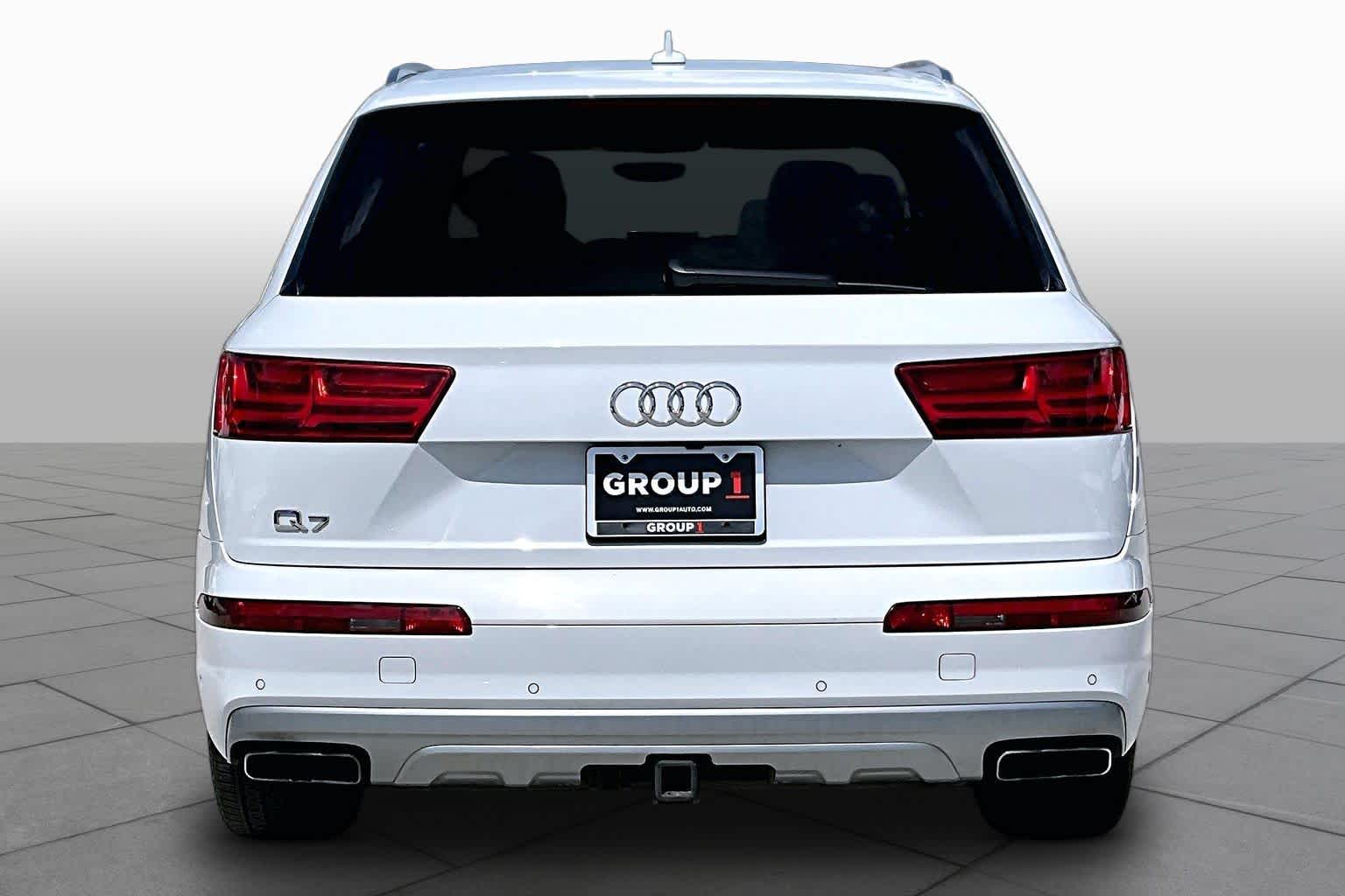 2019 Audi Q7 Prestige Glacier White Metallic at Lexus of Clear Lake