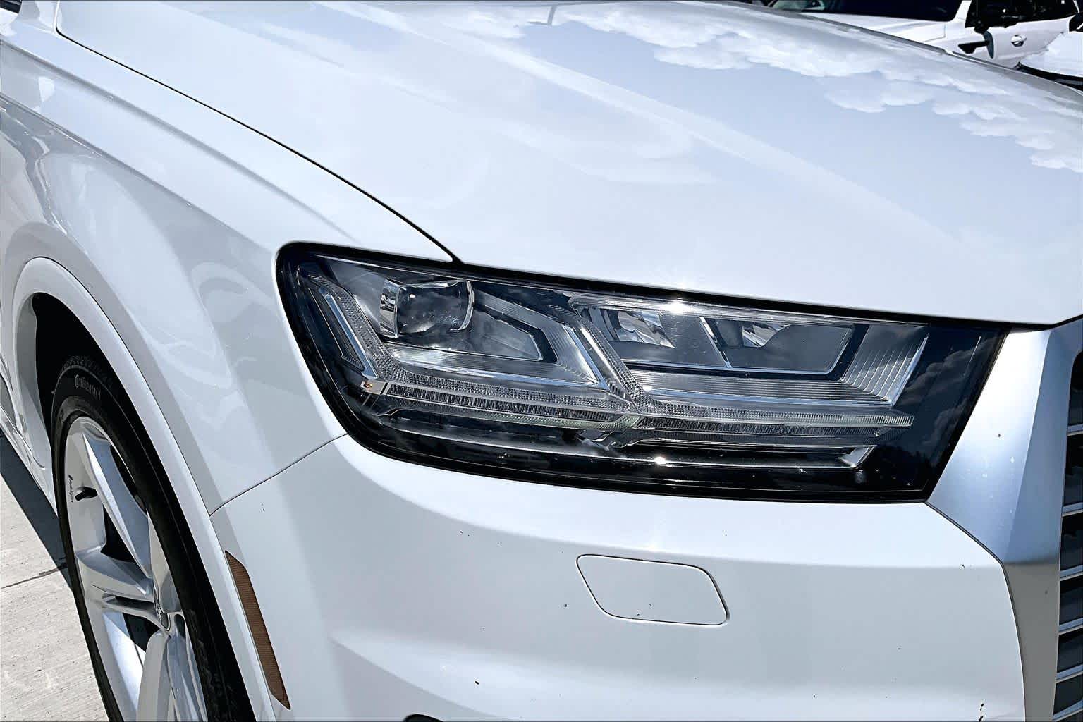 2019 Audi Q7 Prestige Glacier White Metallic at Lexus of Clear Lake