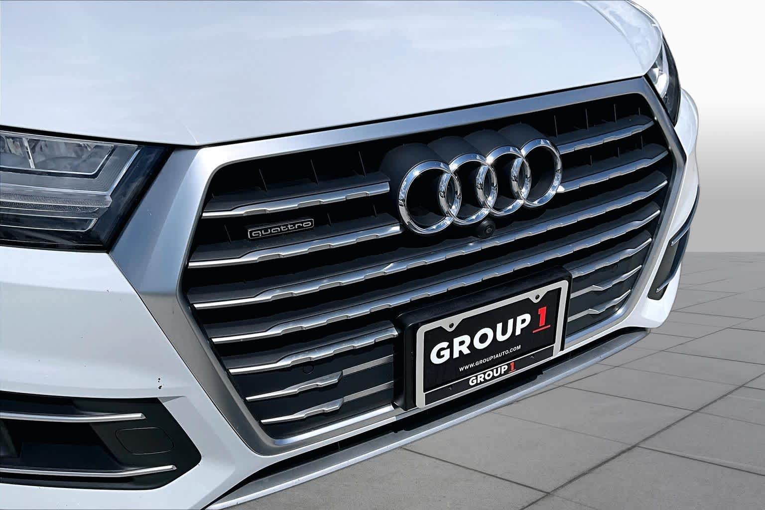 2019 Audi Q7 Prestige Glacier White Metallic at Lexus of Clear Lake