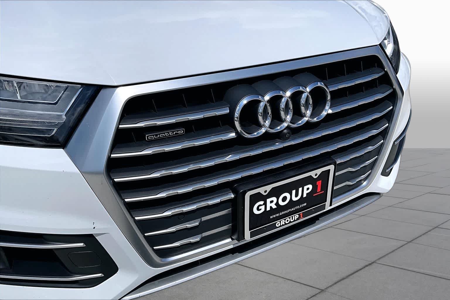 2019 Audi Q7 Prestige Glacier White Metallic at Lexus of Clear Lake
