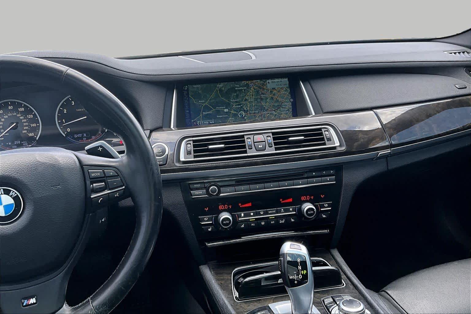 2013 BMW 740i 740i Black Sapphire Metallic at Tomball Ford