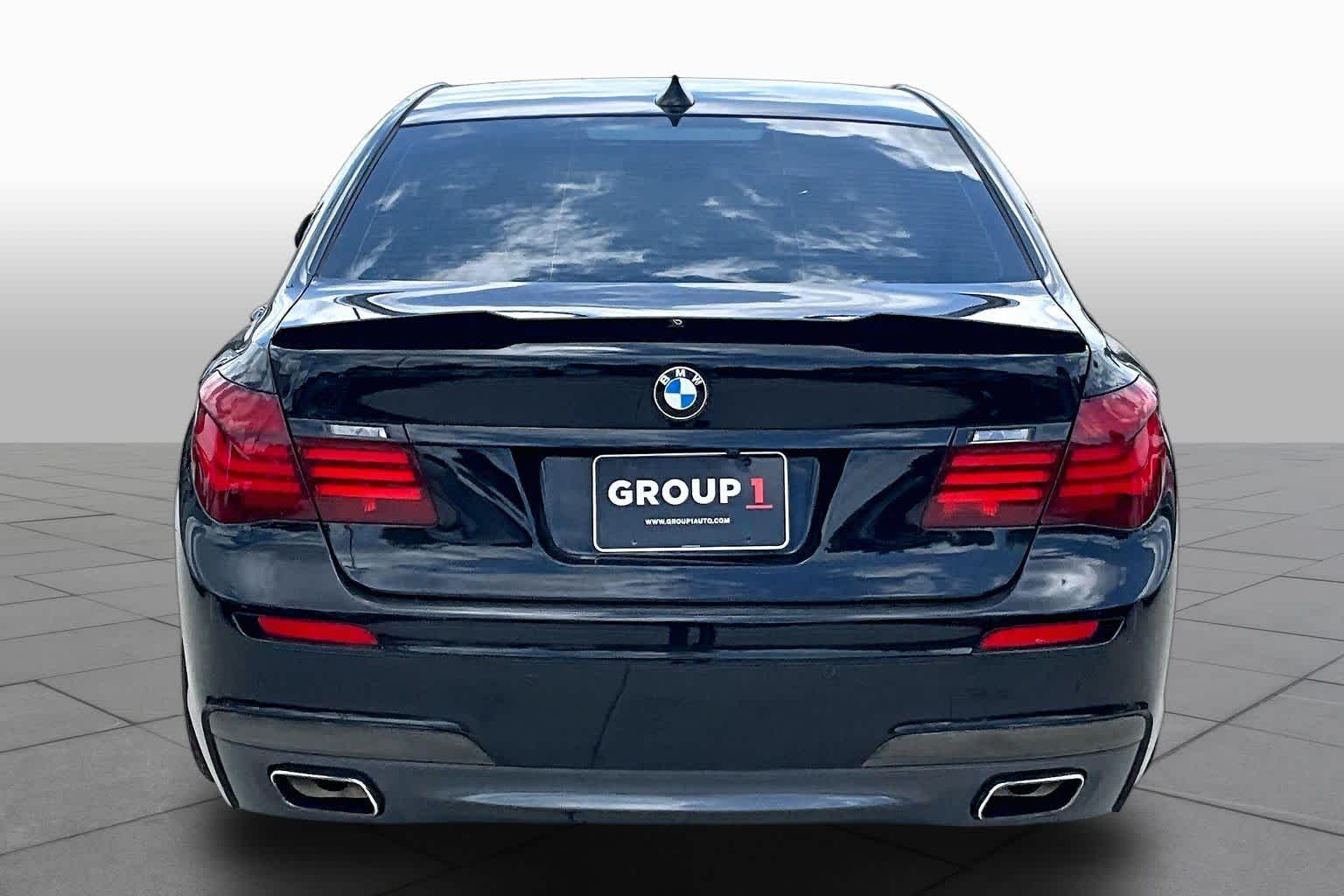 2013 BMW 740i 740i Black Sapphire Metallic at Tomball Ford