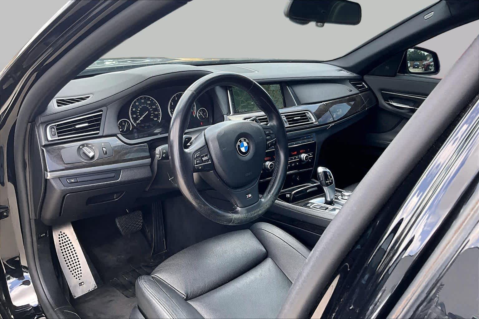 2013 BMW 740i 740i Black Sapphire Metallic at Tomball Ford