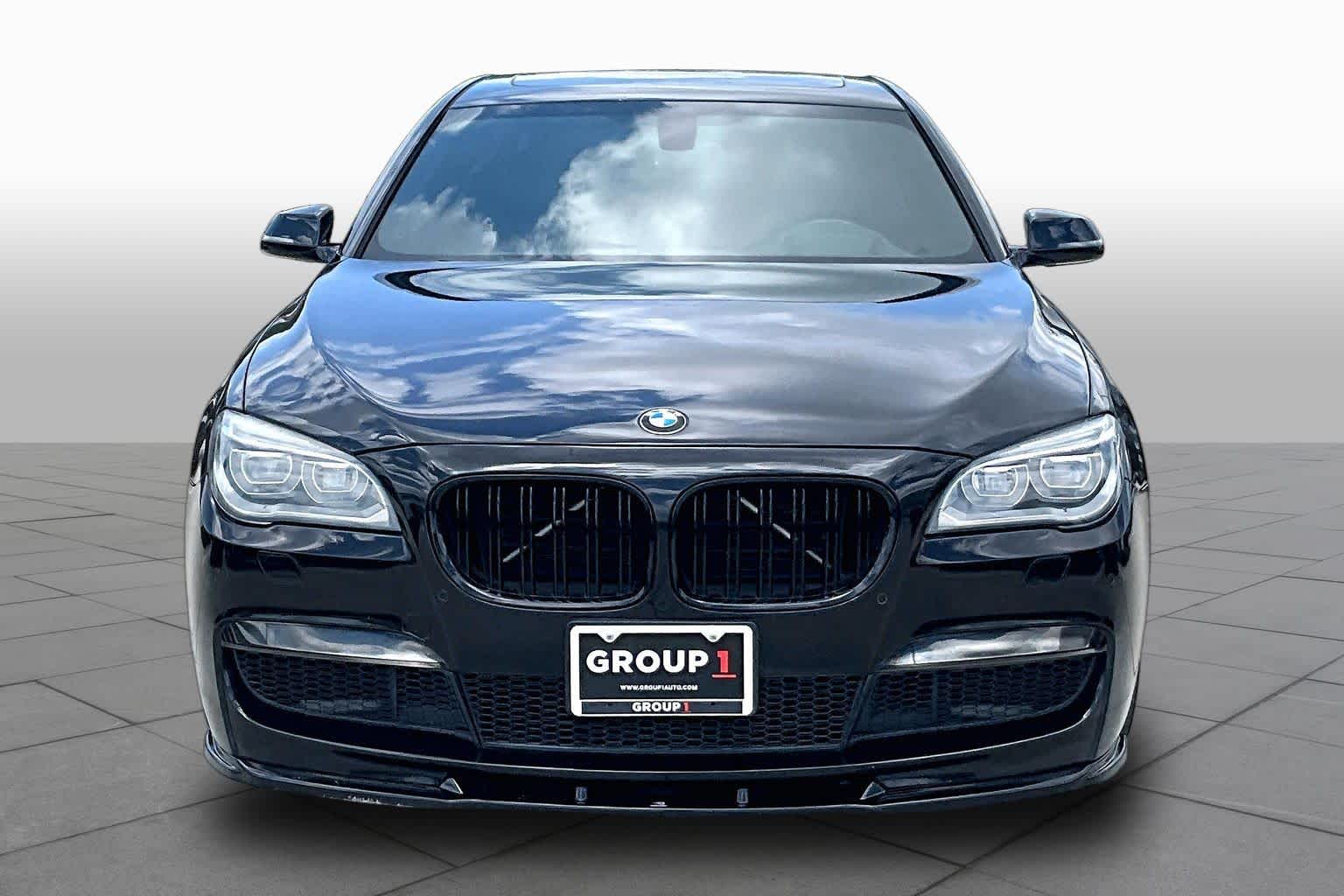 2013 BMW 740i 740i Black Sapphire Metallic at Tomball Ford