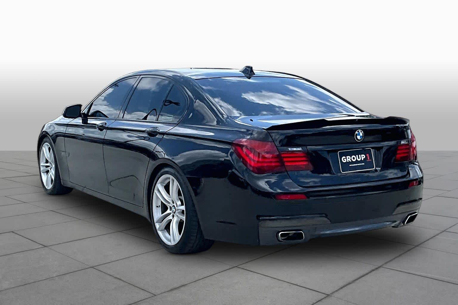 2013 BMW 740i 740i Black Sapphire Metallic at Tomball Ford