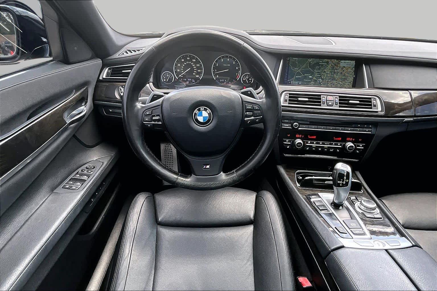 2013 BMW 740i 740i Black Sapphire Metallic at Tomball Ford