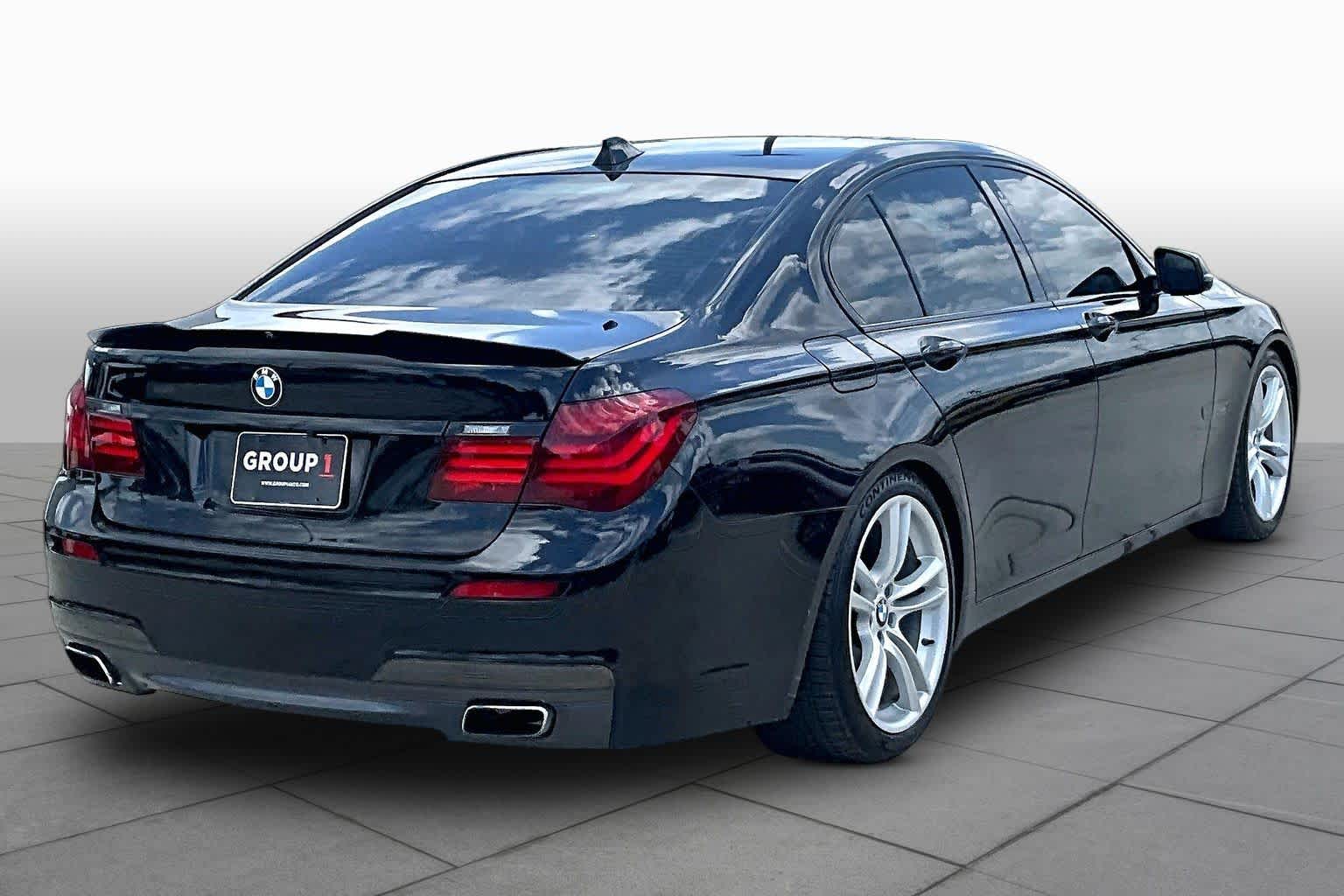 2013 BMW 740i 740i Black Sapphire Metallic at Tomball Ford