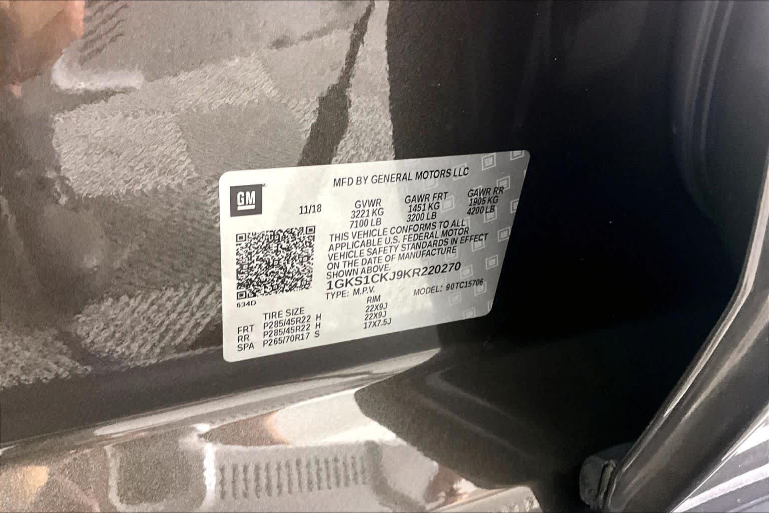 Used 2019 SMOKEY QUARTZ METALLIC GMC Denali image 32