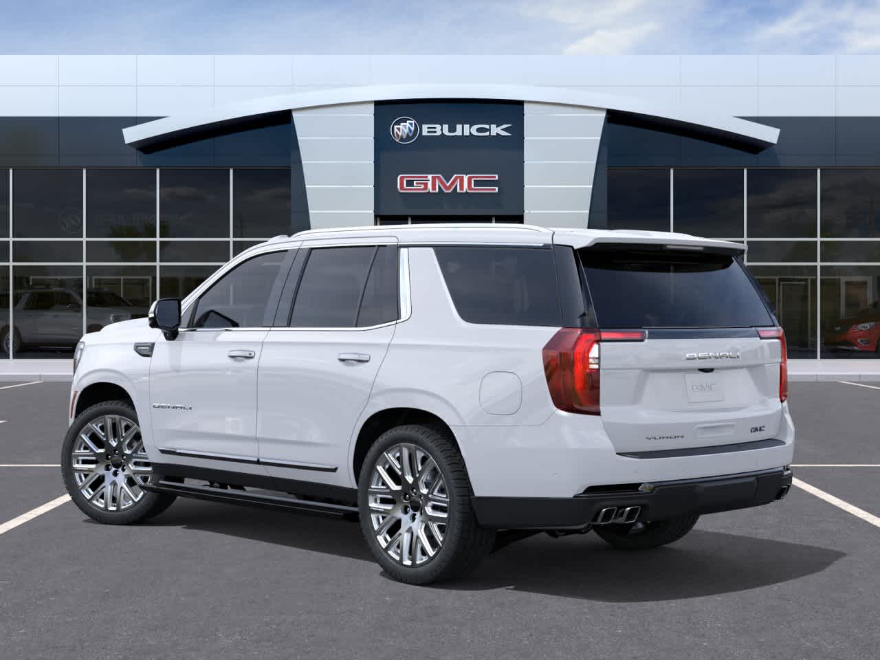 New 2027 Glacier White Tricoat GMC Denali Ultimate image 3