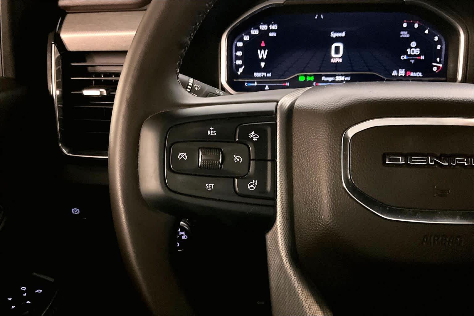 Used 2024 White Frost Tricoat GMC Denali image 24