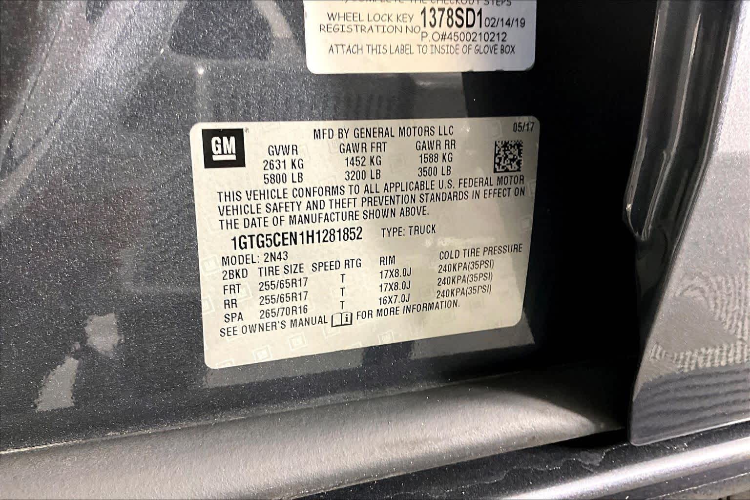 Used 2017 CYBER GRAY METALLIC GMC 2WD SLE image 30