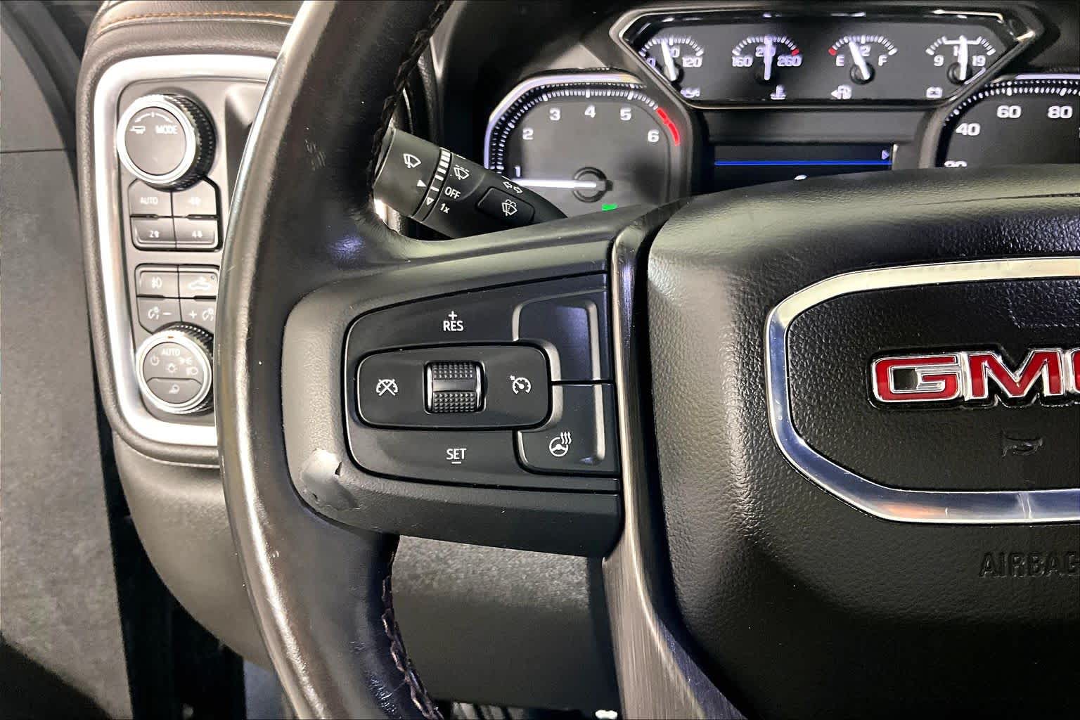 Used 2021 DARK SKY METALLIC GMC AT4 image 23