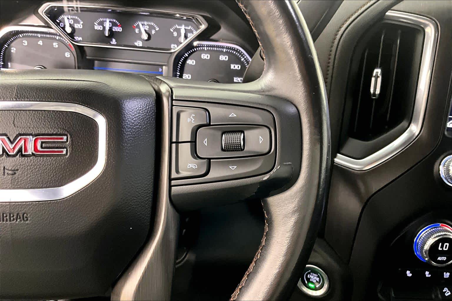Used 2021 DARK SKY METALLIC GMC AT4 image 24