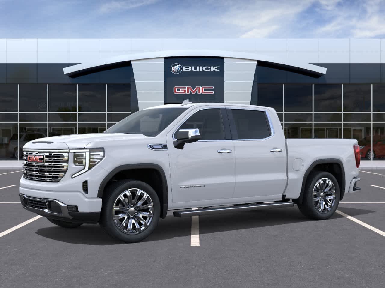 New 2026 Glacier White Tricoat GMC Denali image 2