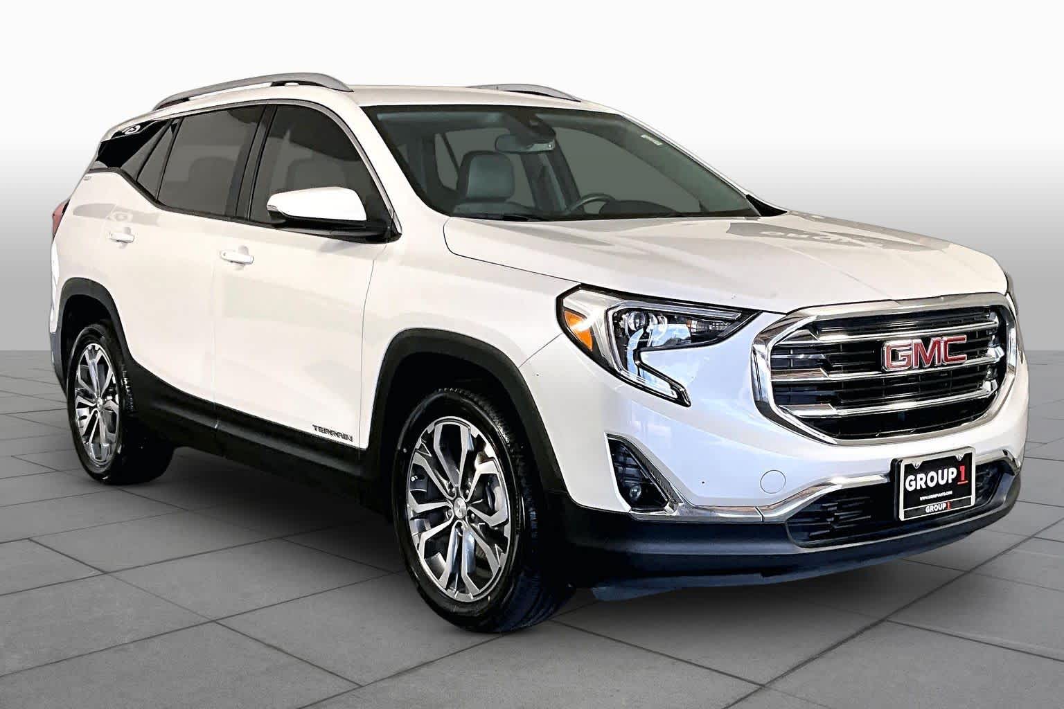 Certified Used 2021 WHITE FROST TRICOAT GMC SLT image 3