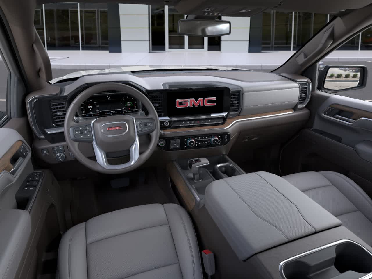 New 2026 Glacier White Tricoat GMC SLT image 15