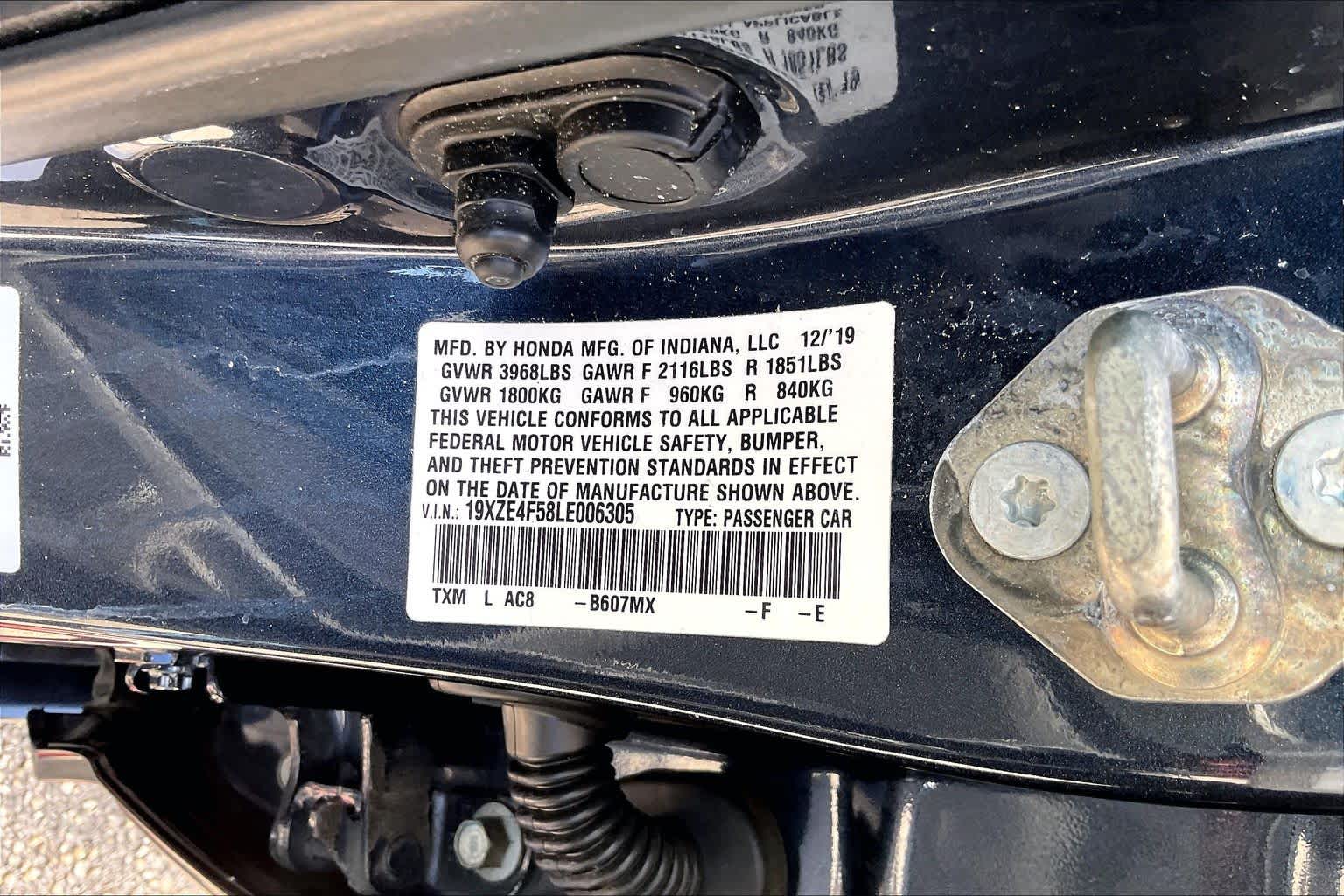 2020 Honda Insight photo 34 of 34
