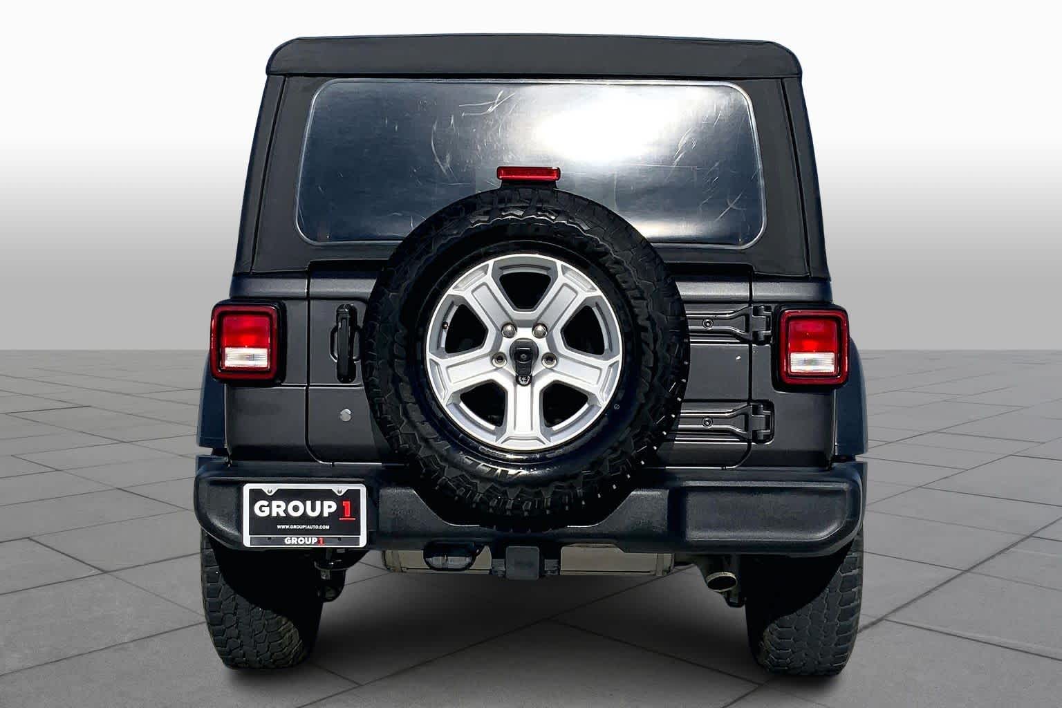 2019 Jeep Wrangler Unlimited Sport S Granite Crystal Metallic Clearcoat at Westside Kia