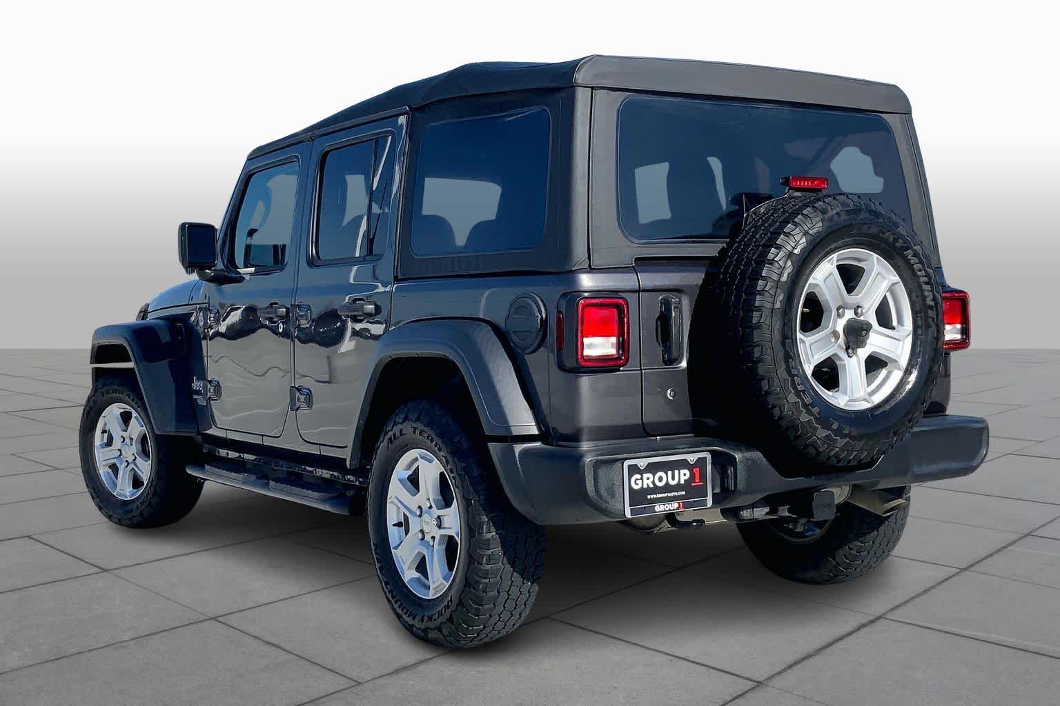 2019 Jeep Wrangler Unlimited Sport S Granite Crystal Metallic Clearcoat at Westside Kia