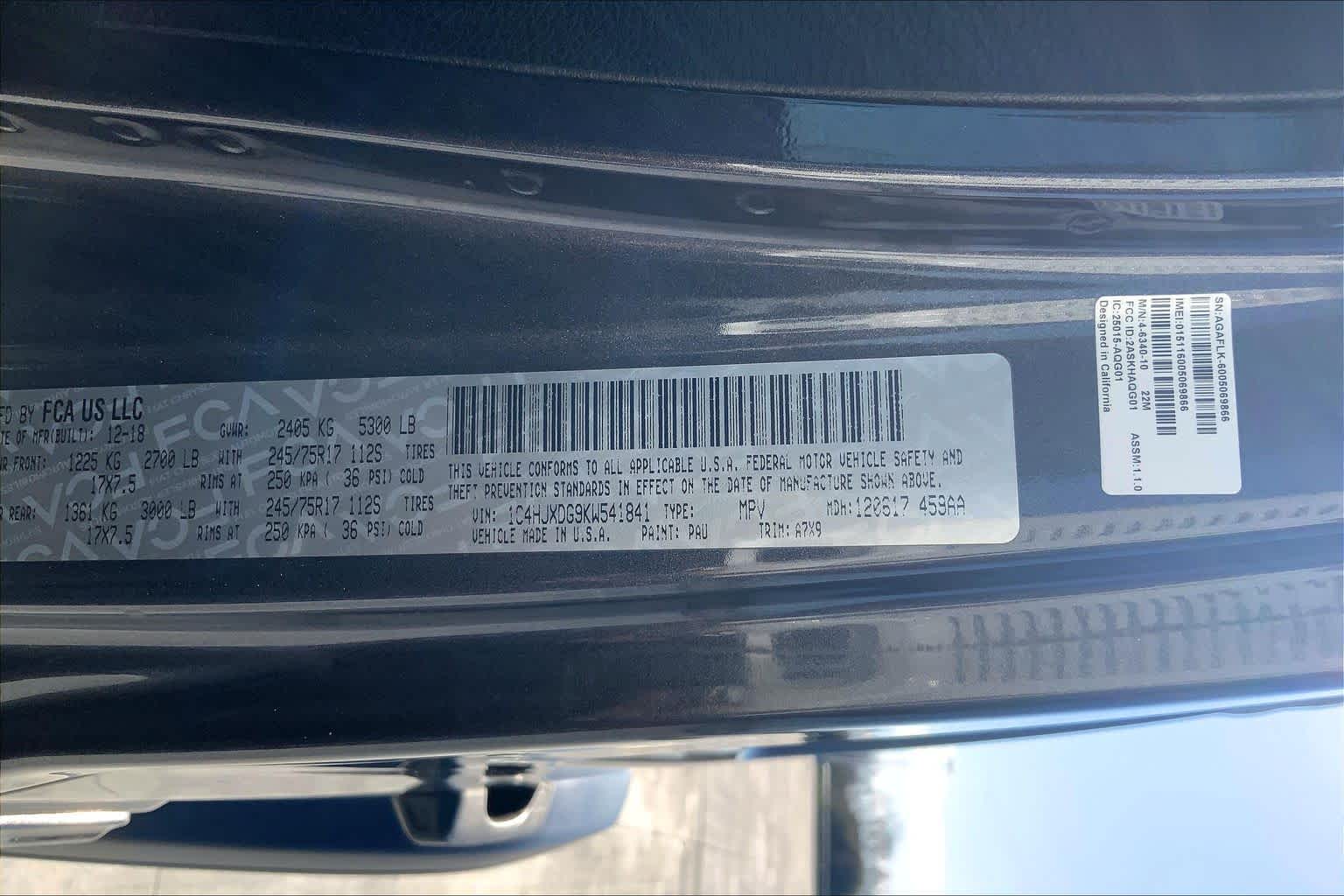 2019 Jeep Wrangler Unlimited Sport S Granite Crystal Metallic Clearcoat at Westside Kia