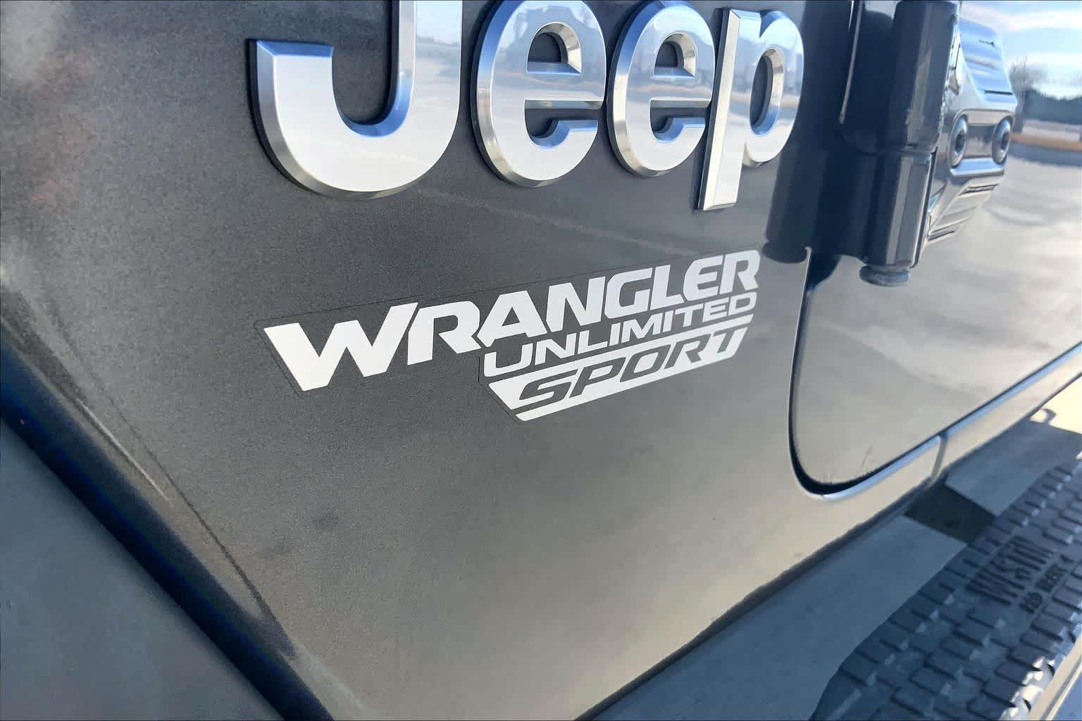 2019 Jeep Wrangler Unlimited Sport S Granite Crystal Metallic Clearcoat at Westside Kia