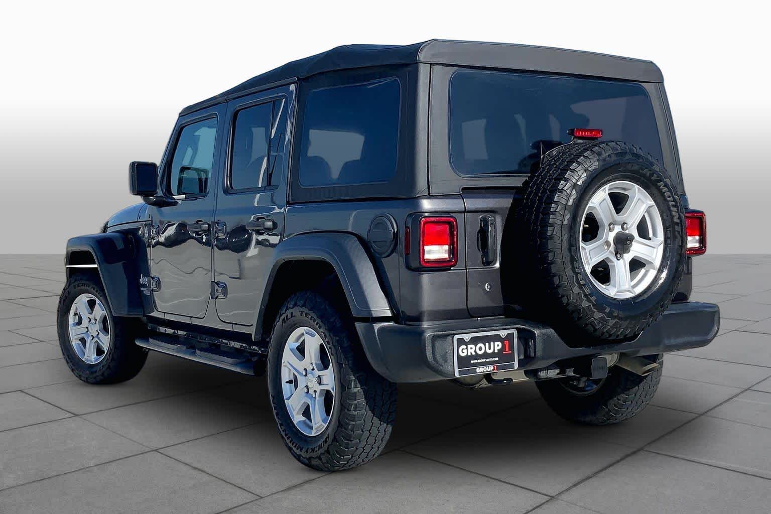 2019 Jeep Wrangler Unlimited Sport S Granite Crystal Metallic Clearcoat at Sterling McCall Nissan