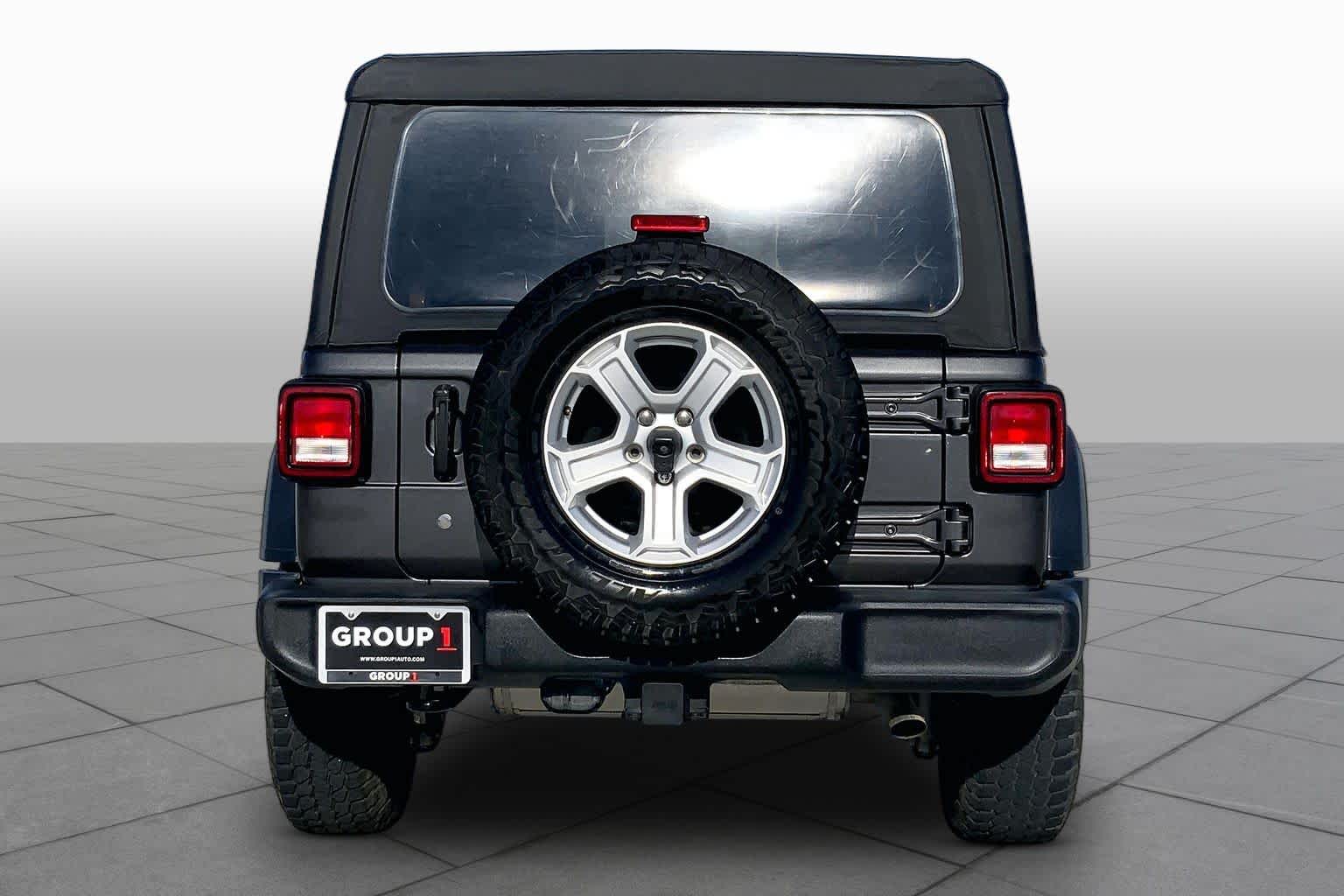 2019 Jeep Wrangler Unlimited Sport S Granite Crystal Metallic Clearcoat at Sterling McCall Nissan