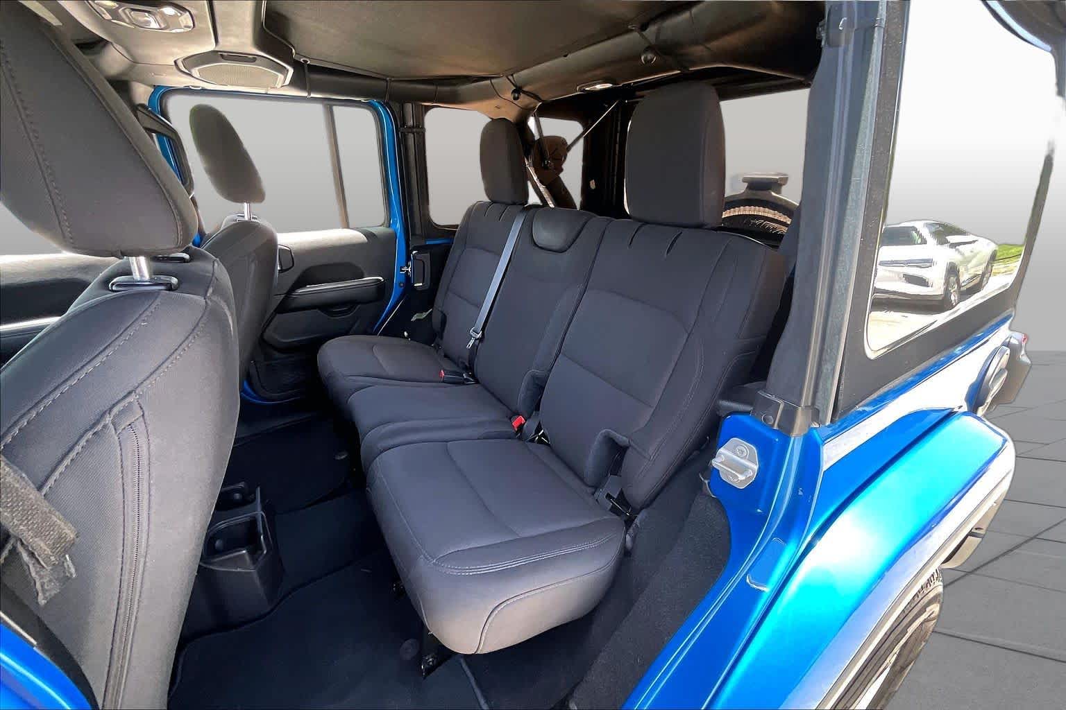2022 Jeep Wrangler Unlimited Sahara Hydro Blue Pearlcoat at Lexus of Clear Lake