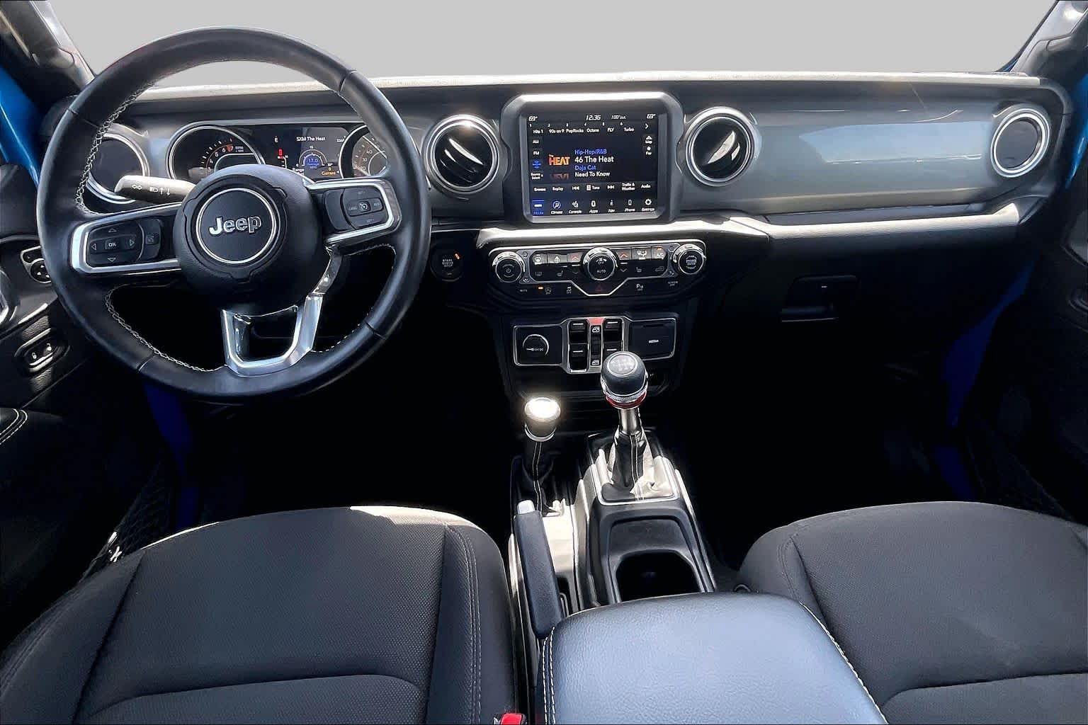 2022 Jeep Wrangler Unlimited Sahara Hydro Blue Pearlcoat at Lexus of Clear Lake