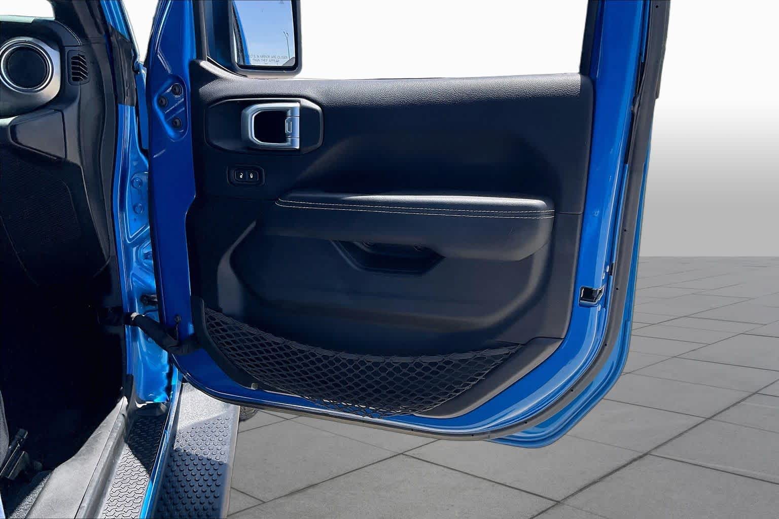 2022 Jeep Wrangler Unlimited Sahara Hydro Blue Pearlcoat at Lexus of Clear Lake