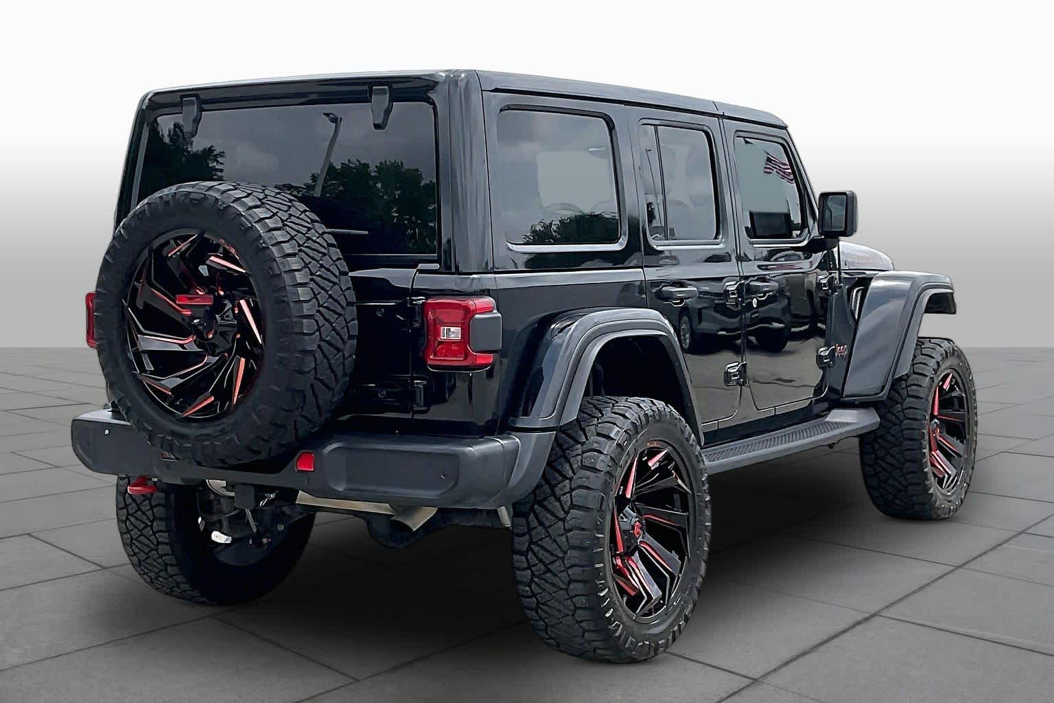 2020 Jeep Wrangler Unlimited Rubicon Black Clearcoat at Group 1 GMC Buick South