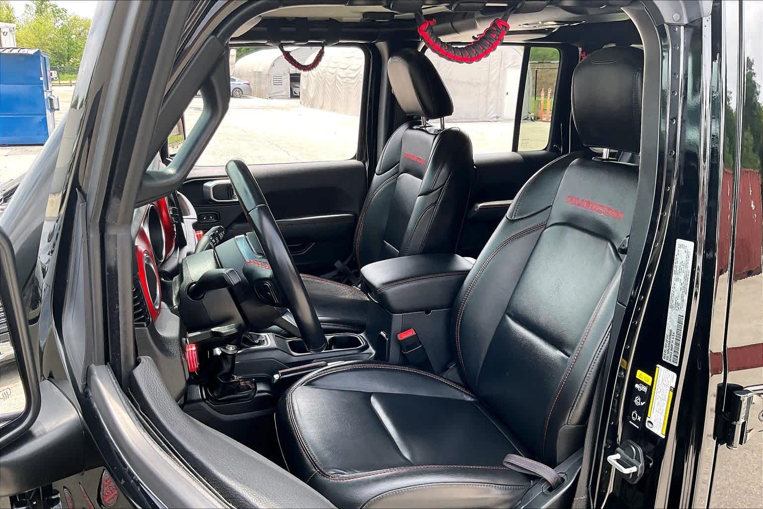 2020 Jeep Wrangler Unlimited Rubicon Black Clearcoat at Group 1 GMC Buick South