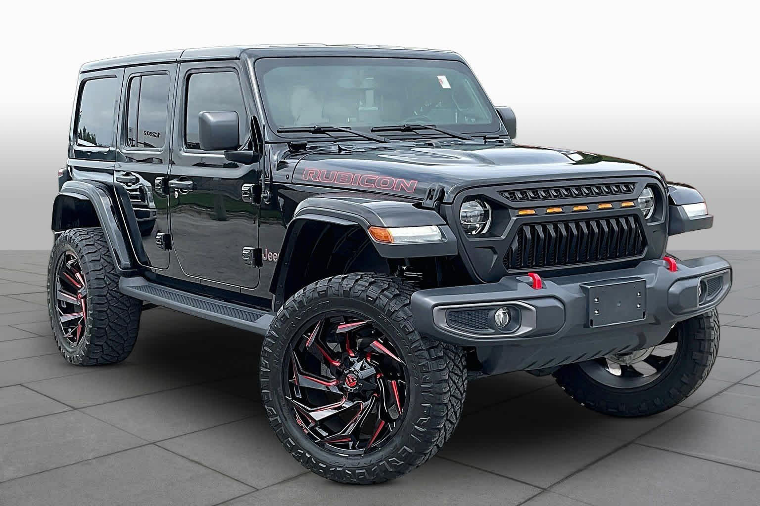 2020 Jeep Wrangler Unlimited Rubicon Black Clearcoat at Group 1 GMC Buick South