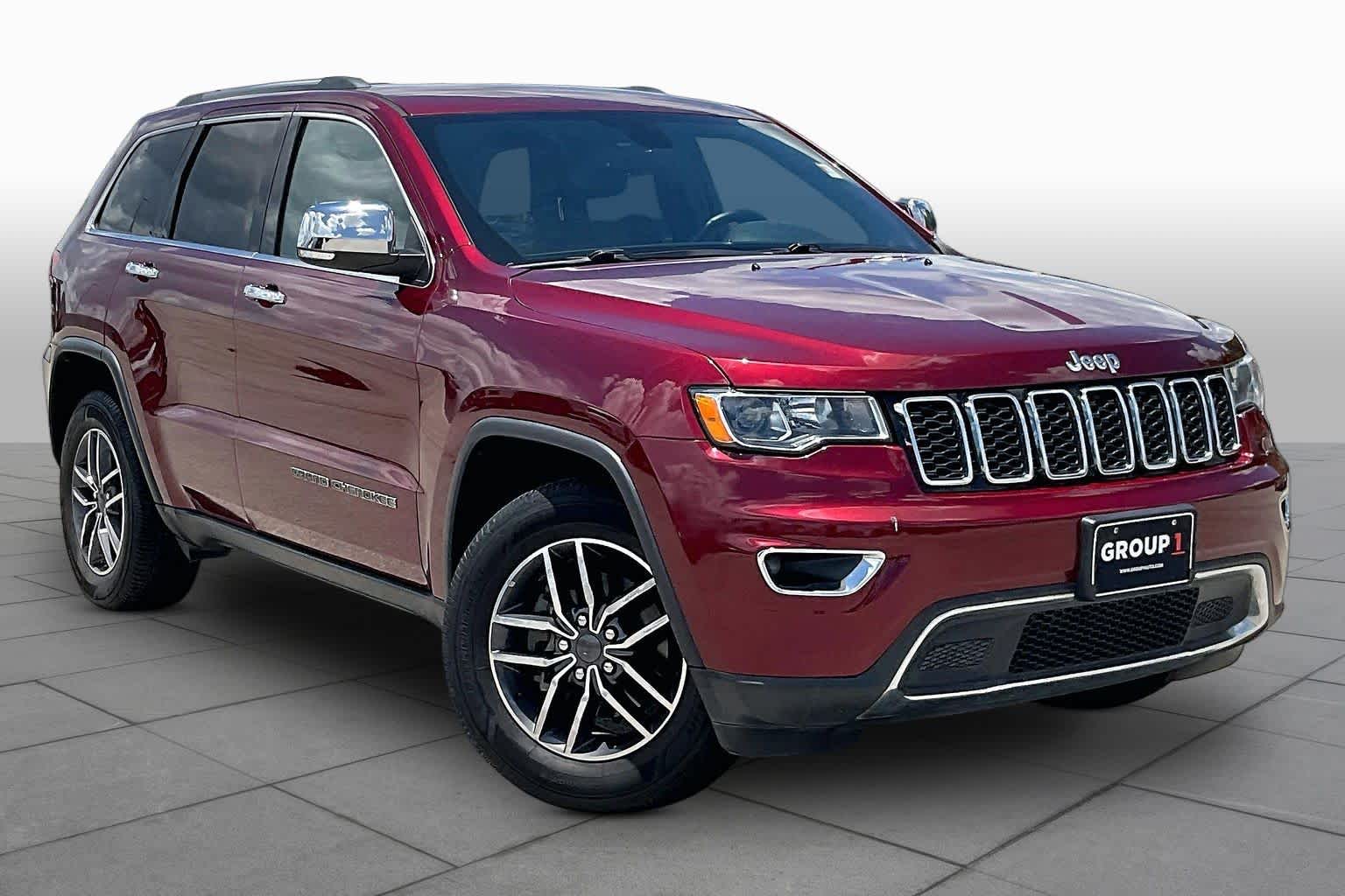 2019 Jeep Grand Cherokee Limited Velvet Red Pearlcoat at Lexus of Clear Lake