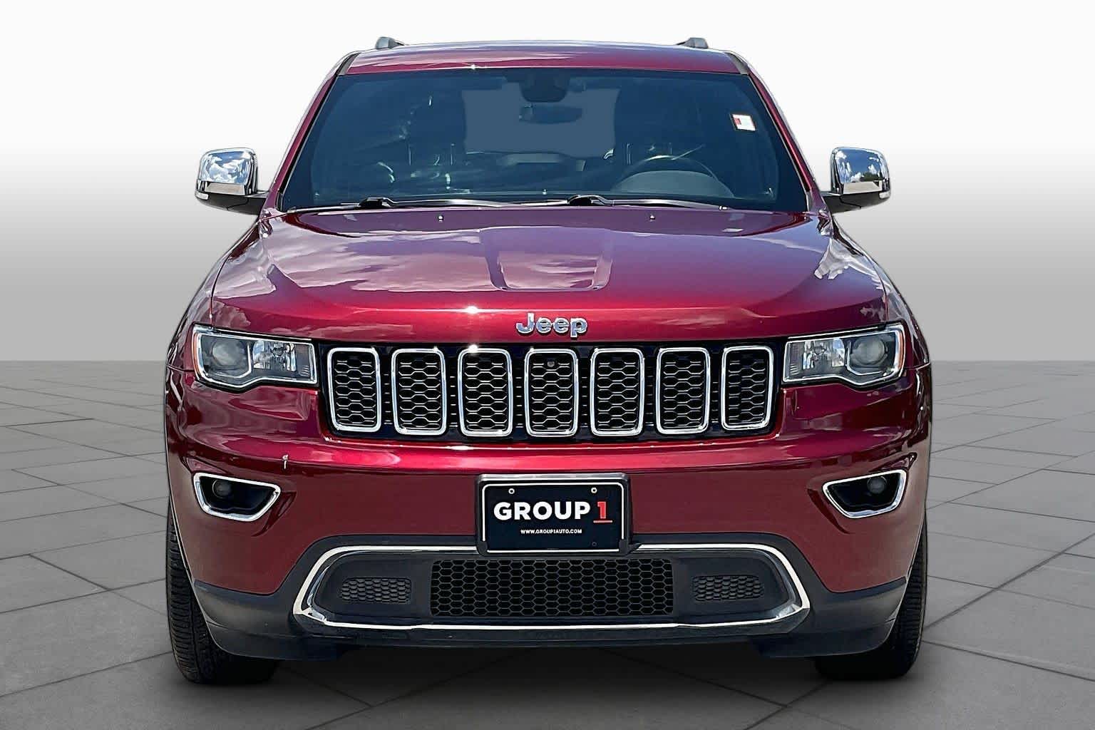 2019 Jeep Grand Cherokee Limited Velvet Red Pearlcoat at Lexus of Clear Lake