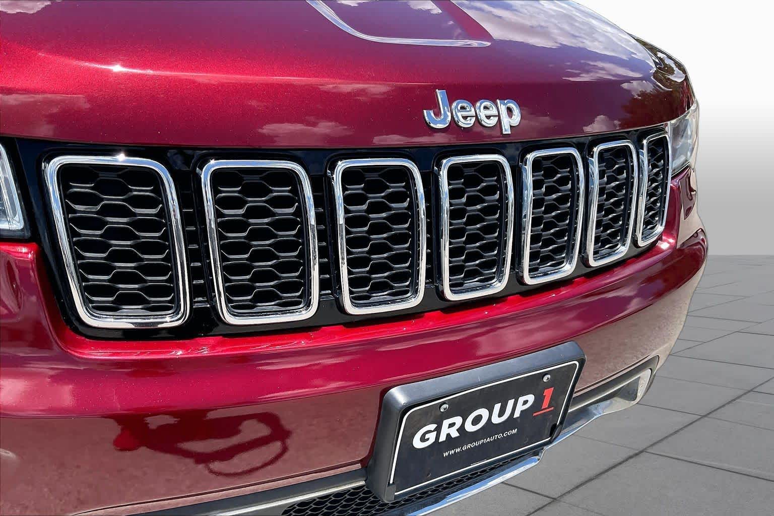 2019 Jeep Grand Cherokee Limited Velvet Red Pearlcoat at Lexus of Clear Lake