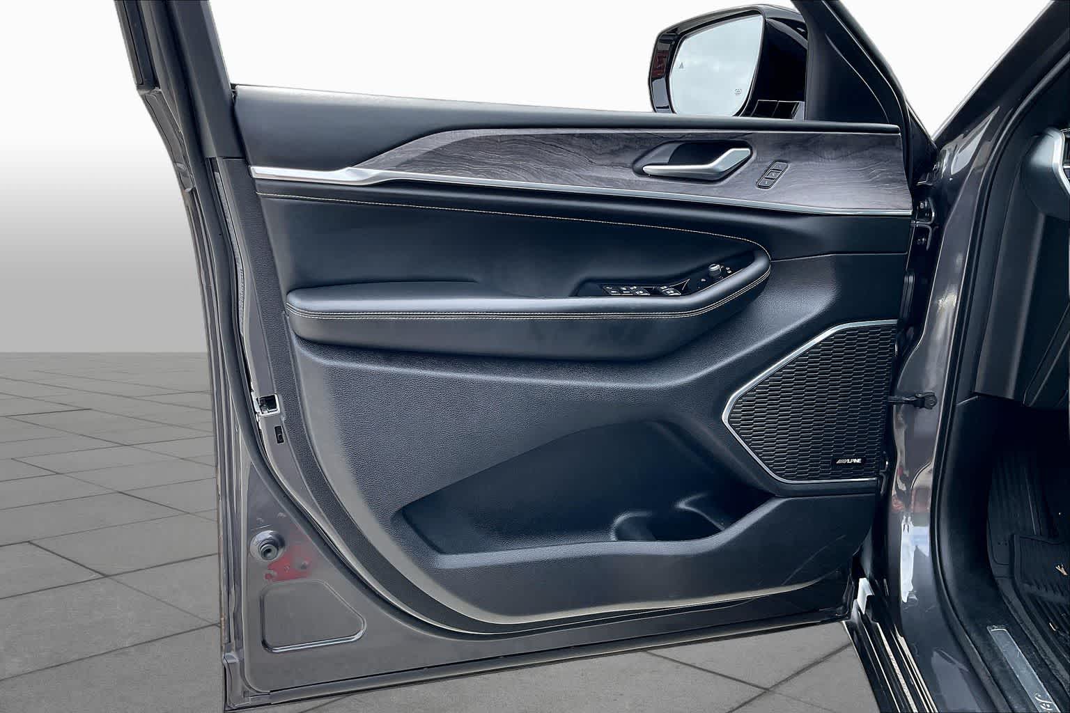 2023 Jeep Grand Cherokee L Overland Baltic Gray Metallic Clearcoat at AutoNation Ford Gulf Fwy