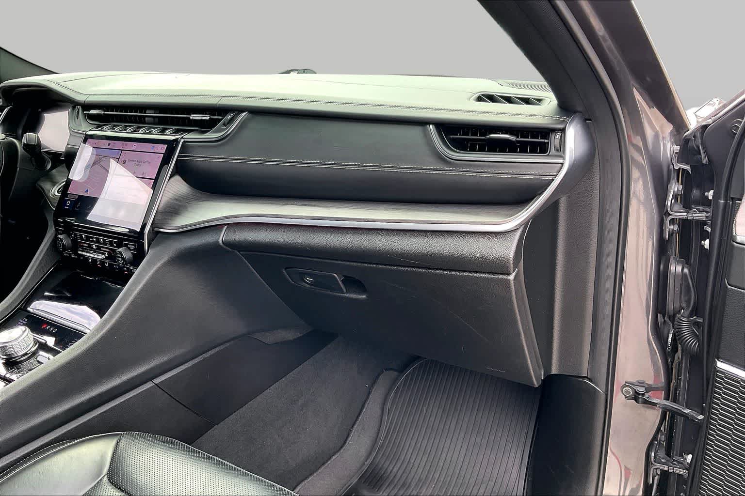 2023 Jeep Grand Cherokee L Overland Baltic Gray Metallic Clearcoat at AutoNation Ford Gulf Fwy