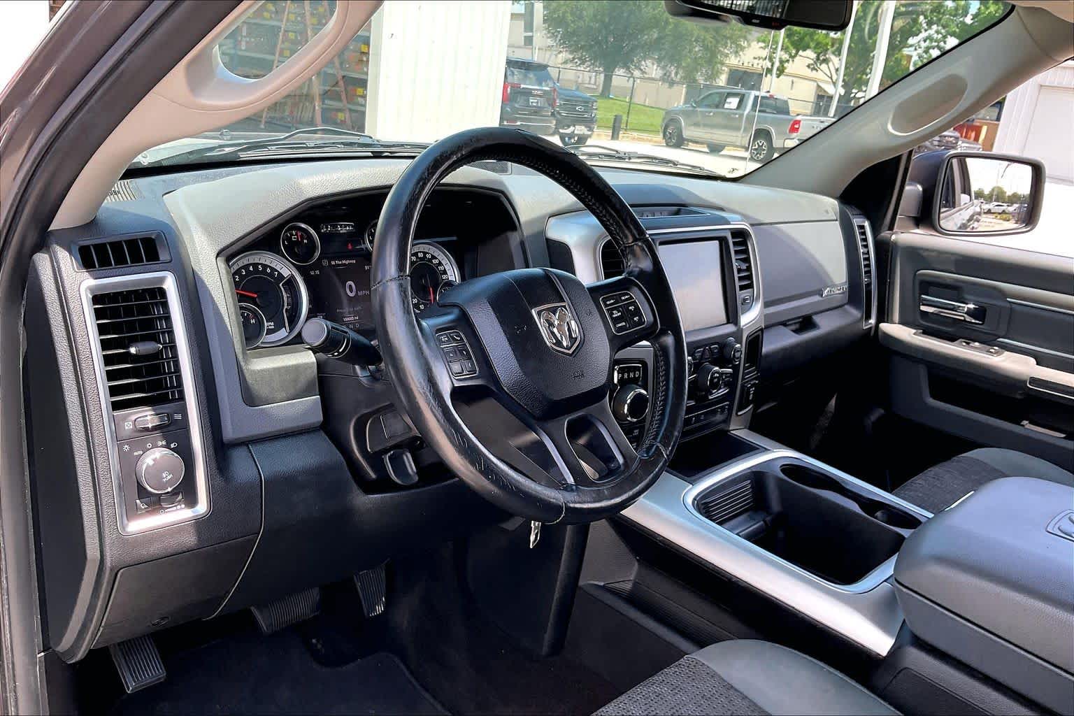 2016 Ram 1500 Big Horn Granite Crystal Metallic Clearcoat at Tomball Chrysler Dodge Jeep Ram