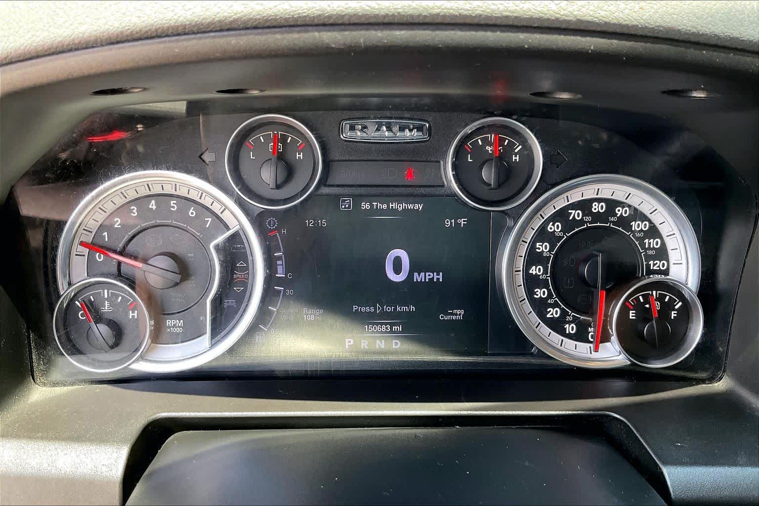 2016 Ram 1500 Big Horn Granite Crystal Metallic Clearcoat at Tomball Chrysler Dodge Jeep Ram